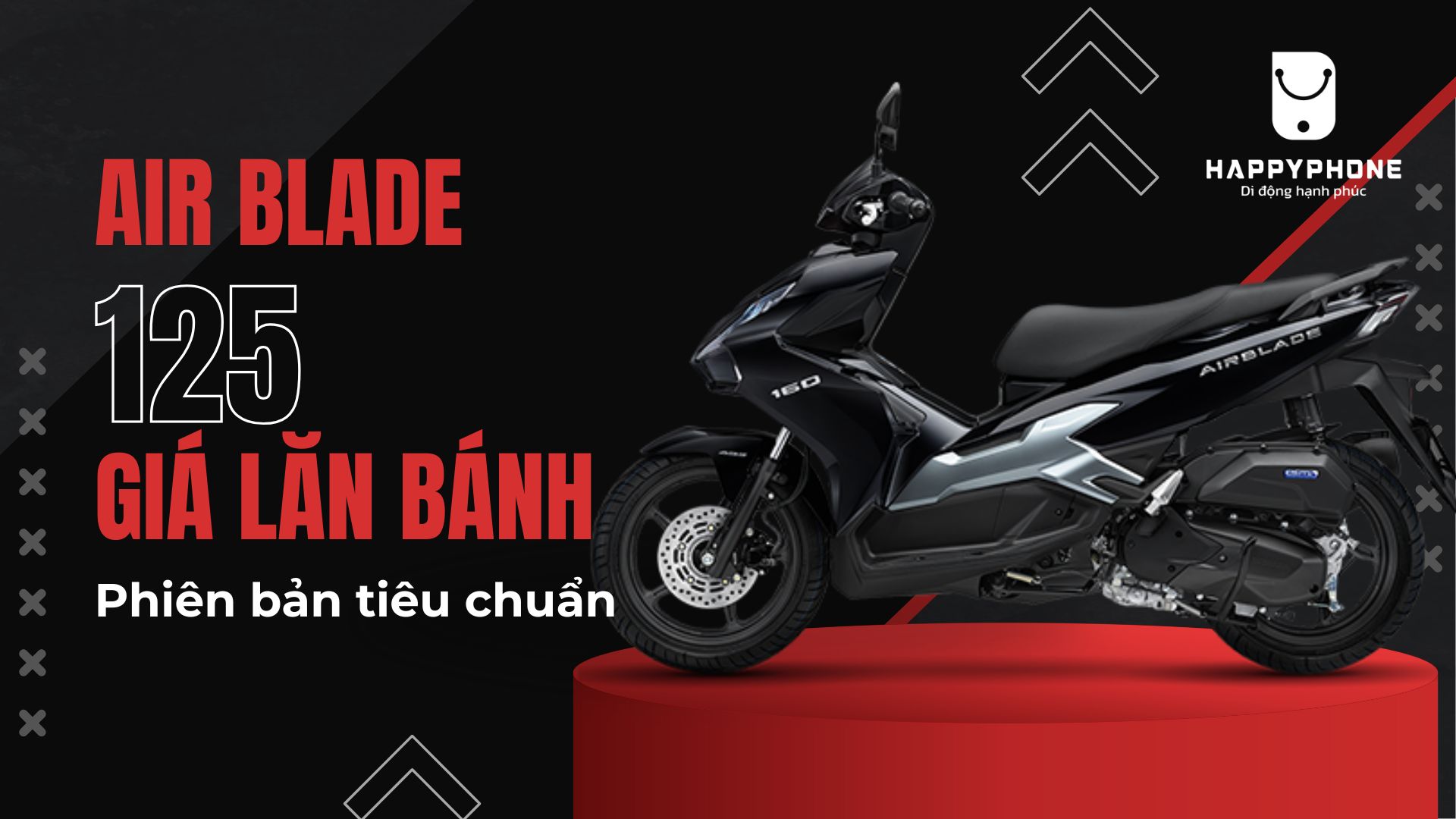 Giá xe Air Blade 125 lăn bánh phiên bản tiêu chuẩn