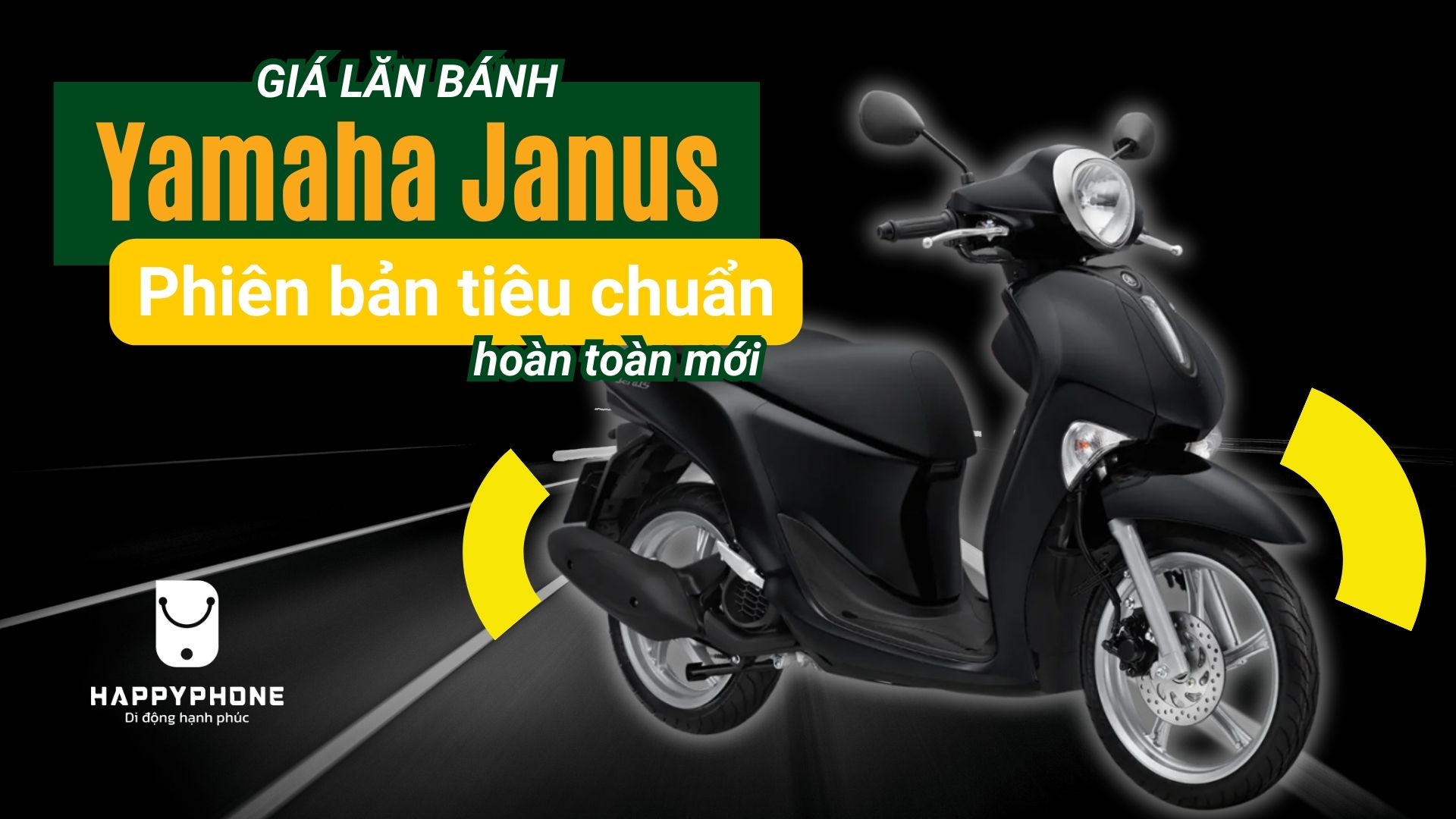 Giá xe Yamaha Janus lăn bánh phiên bản tiêu chuẩn hoàn toàn mới