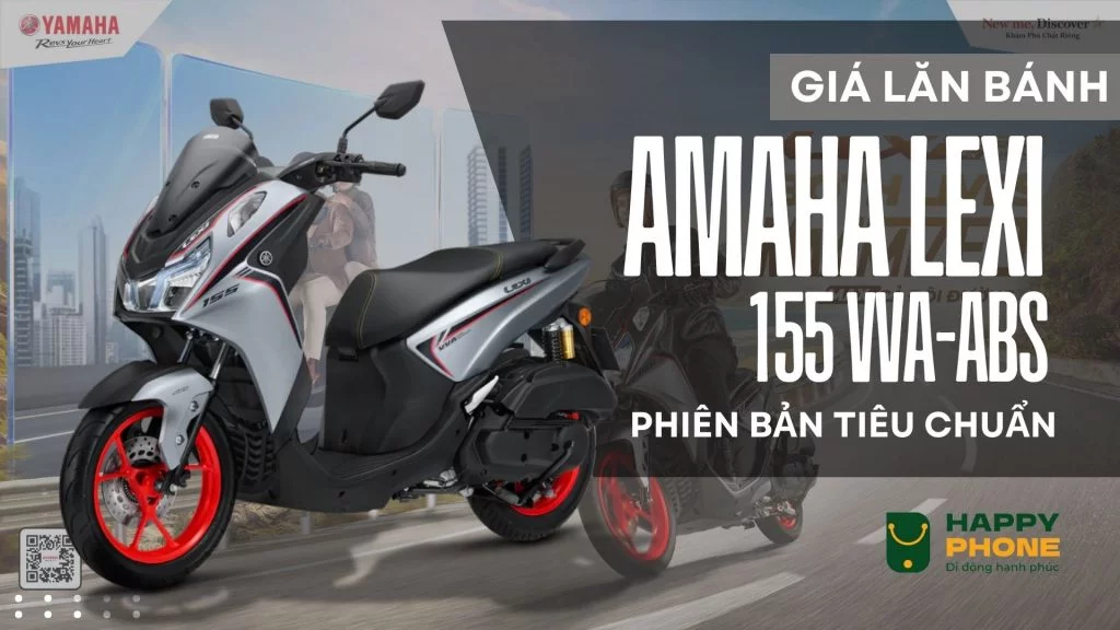 Giá xe lăn bánh Yamaha LEXi 155 VVA-ABS phiên bản tiêu chuẩn