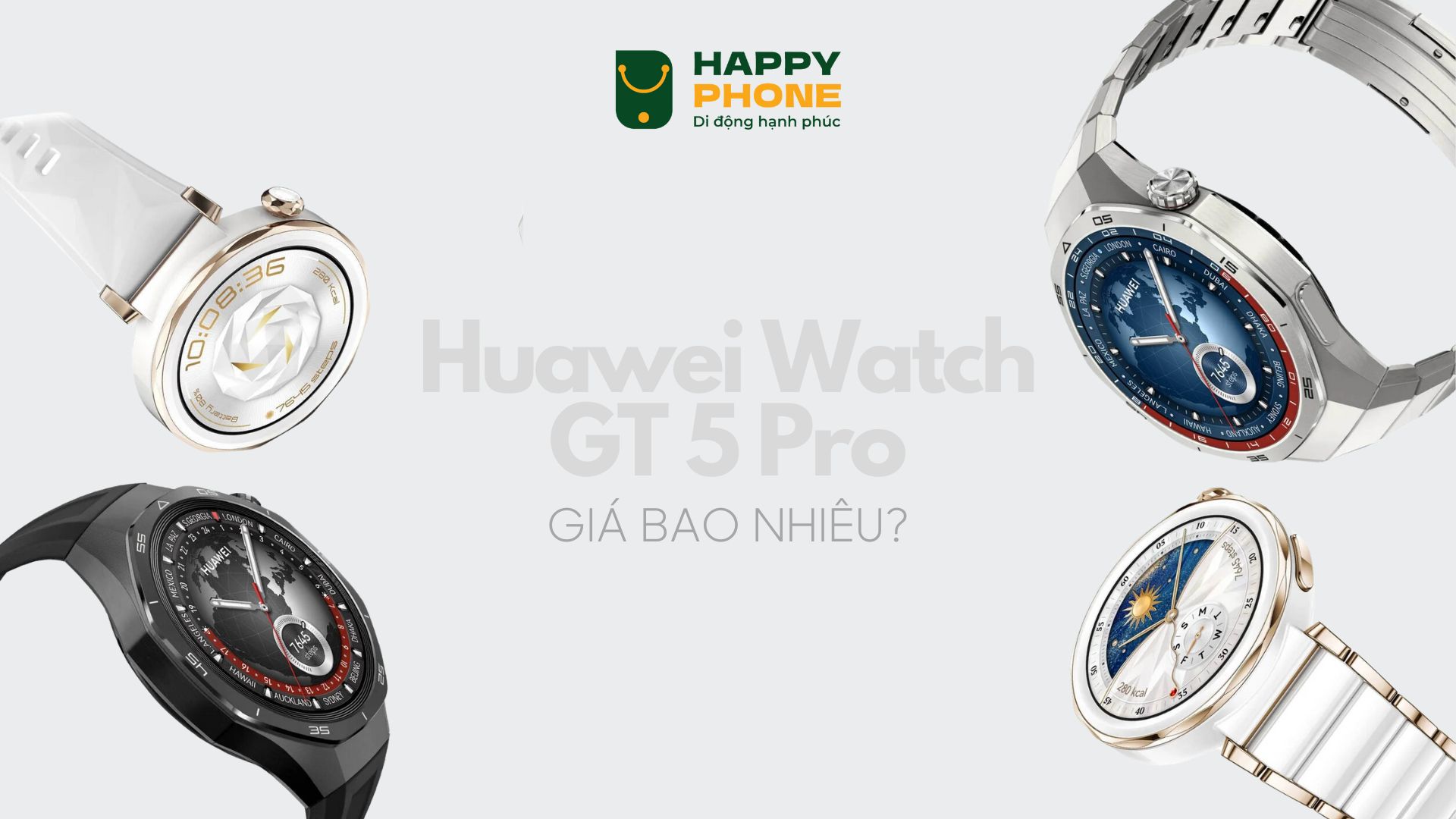 Huawei Watch GT 5 Pro giá bao nhiêu