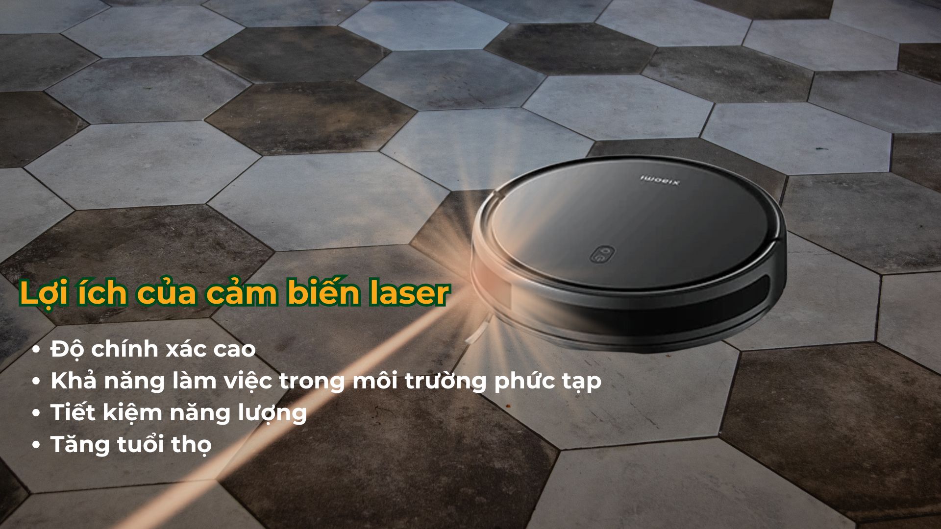 Lợi ích của cảm biến laser