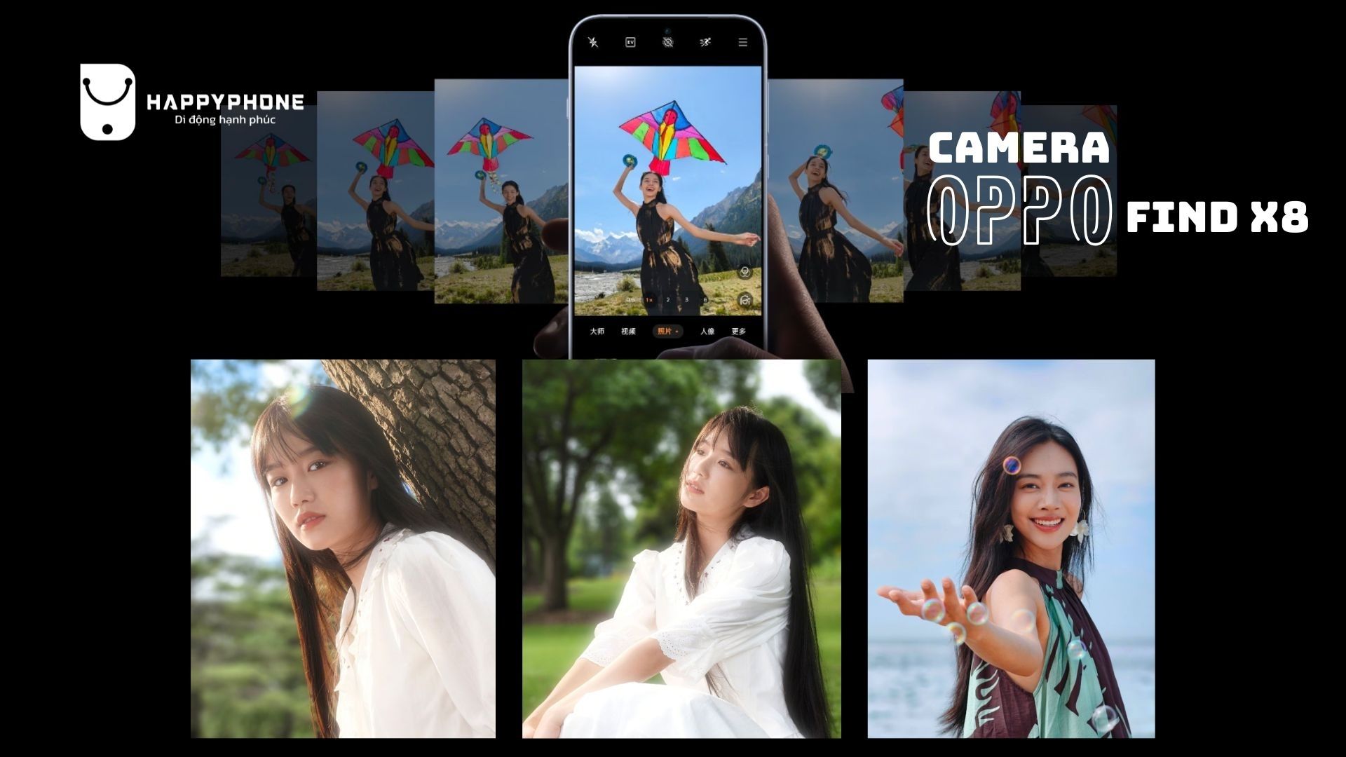 Lựa chọn camera OPPO Find X8 chụp ảnh chuyên nghiệp