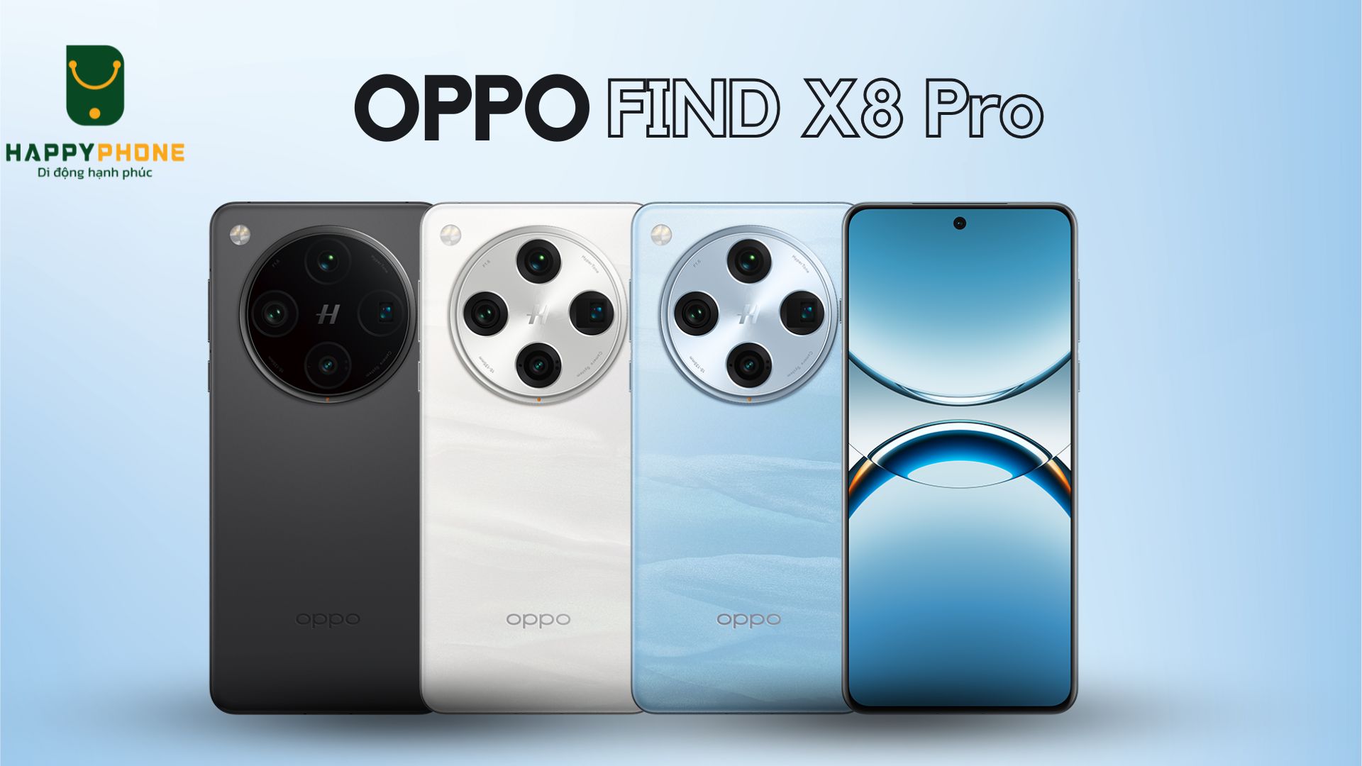 Màu sắc của OPPO Find X8