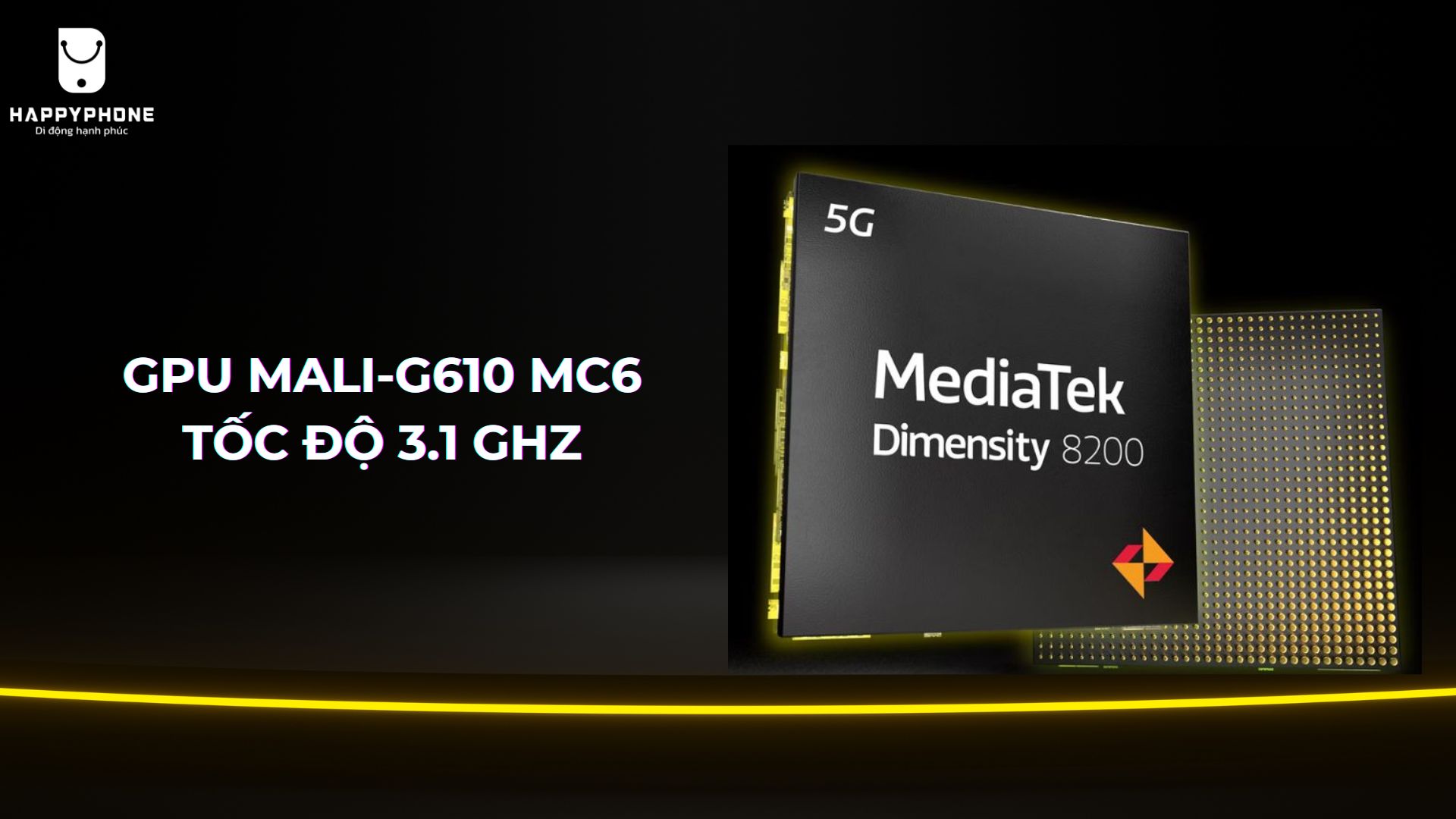 MediaTek Dimensity 8200 Ultra GPU Mali-G610 MC6