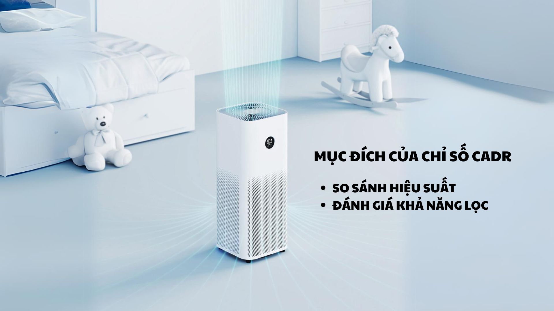 Mục đích của chỉ số CADR