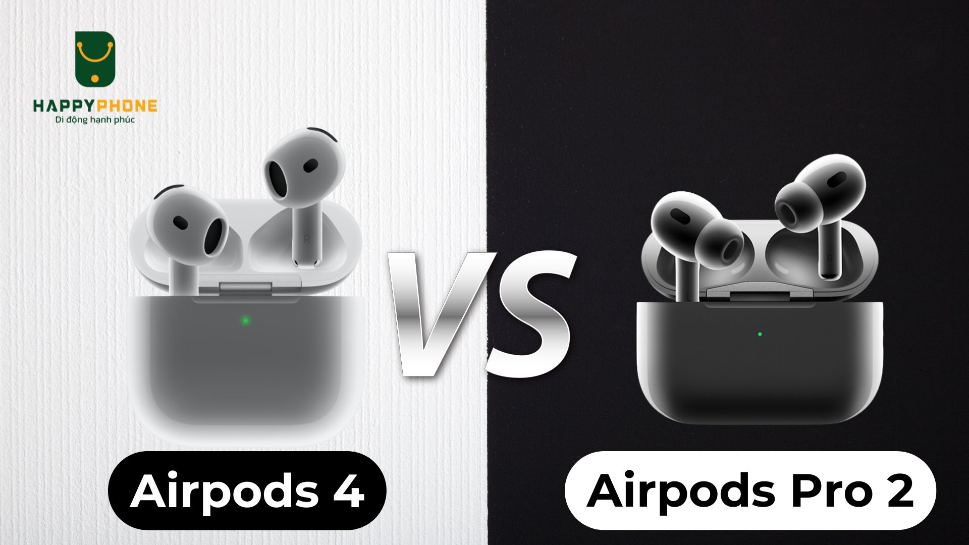 Nên mua Airpods 4 hay Airpods Pro 2?