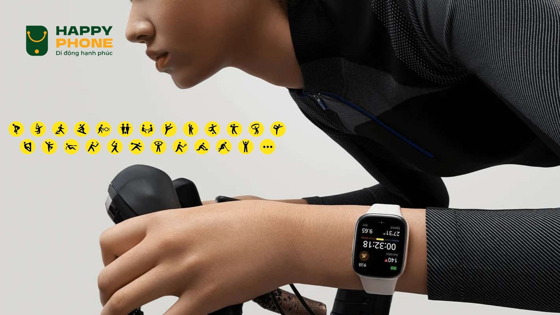 Redmi Watch 5 Active hỗ trợ hơn 140 chế độ tập luyện