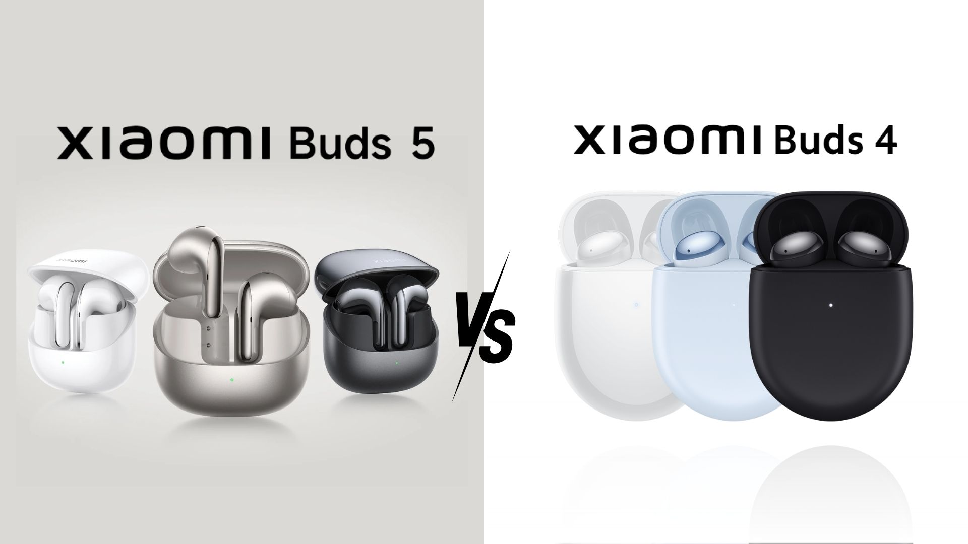 So sánh Xiaomi Buds 5 với Xiaomi Buds 4