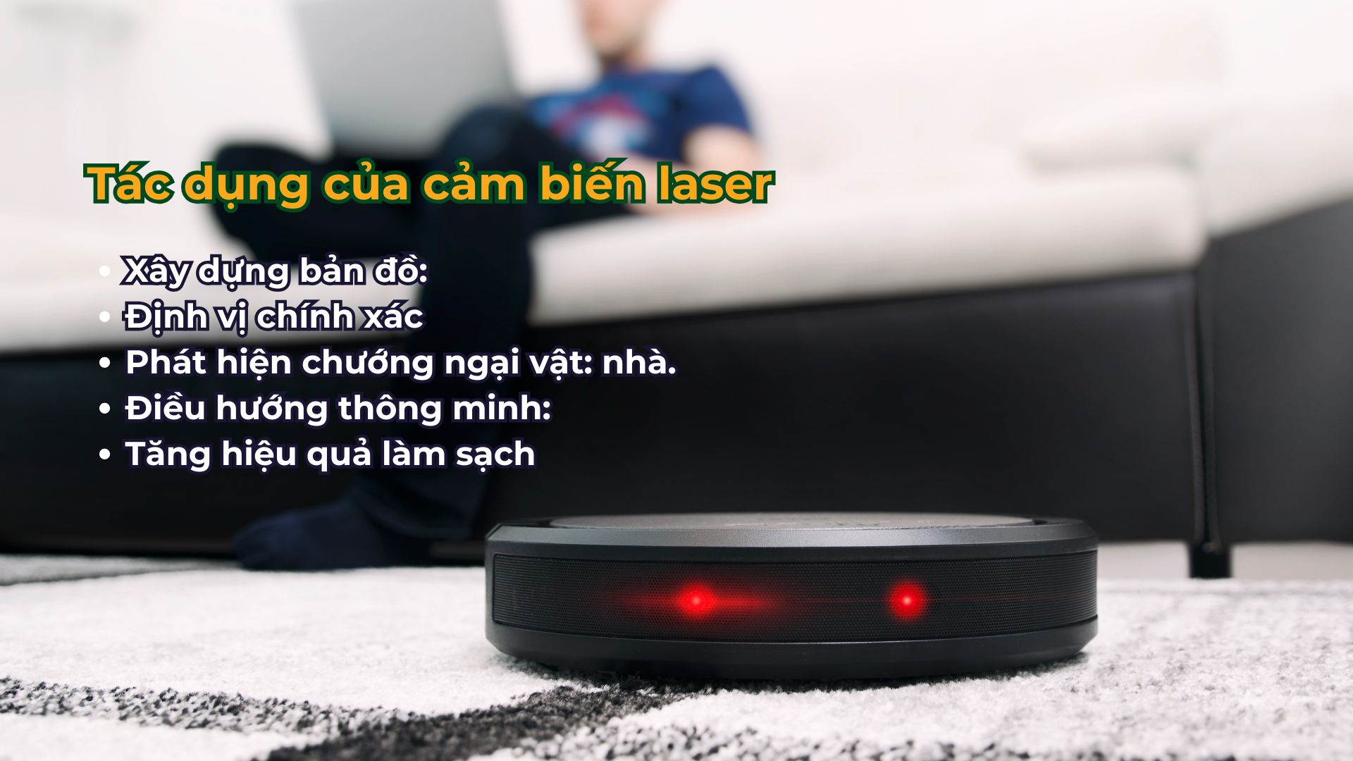 Tác dụng của cảm biến laser