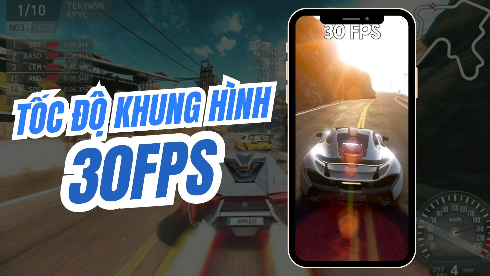 Tốc độ khung hình 30fps