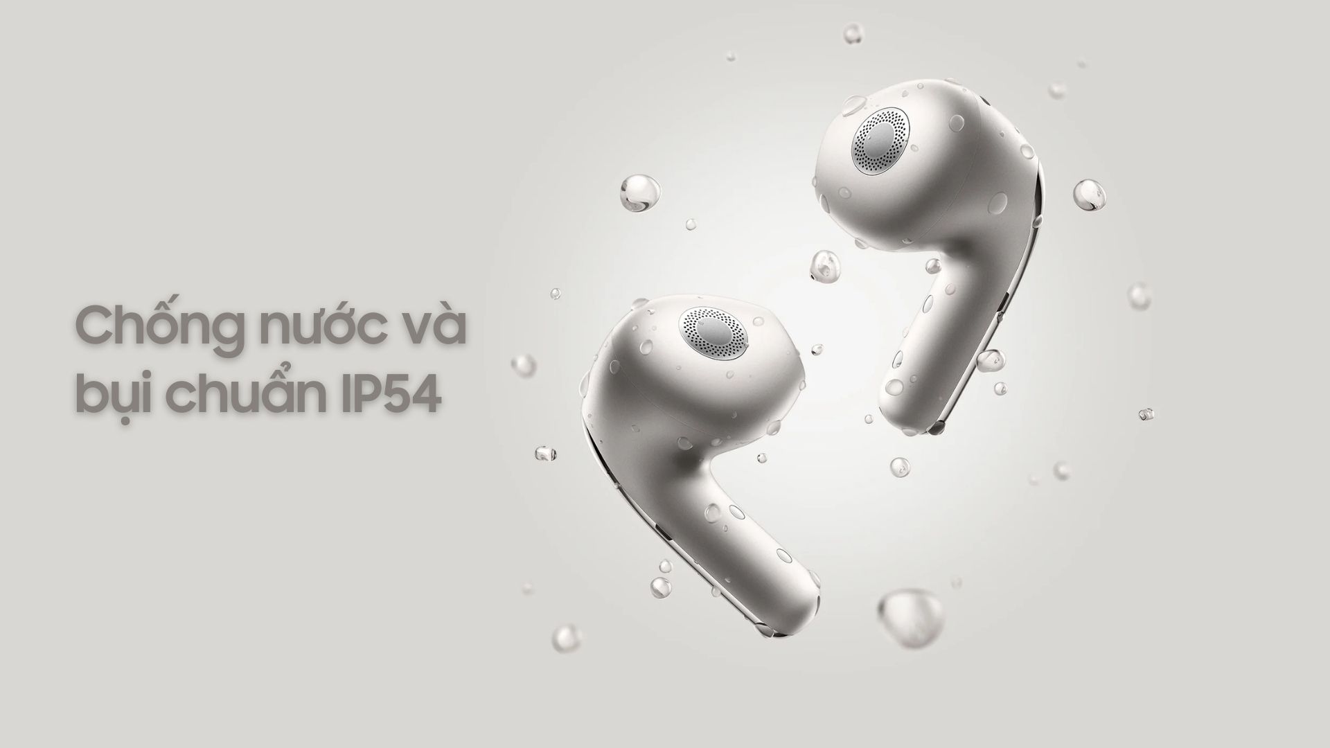 Xiaomi Buds 5 chống nước và bụi chuẩn IP54