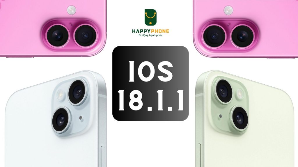 iOS 18.1.1 chính thức ra mắt có gì mới