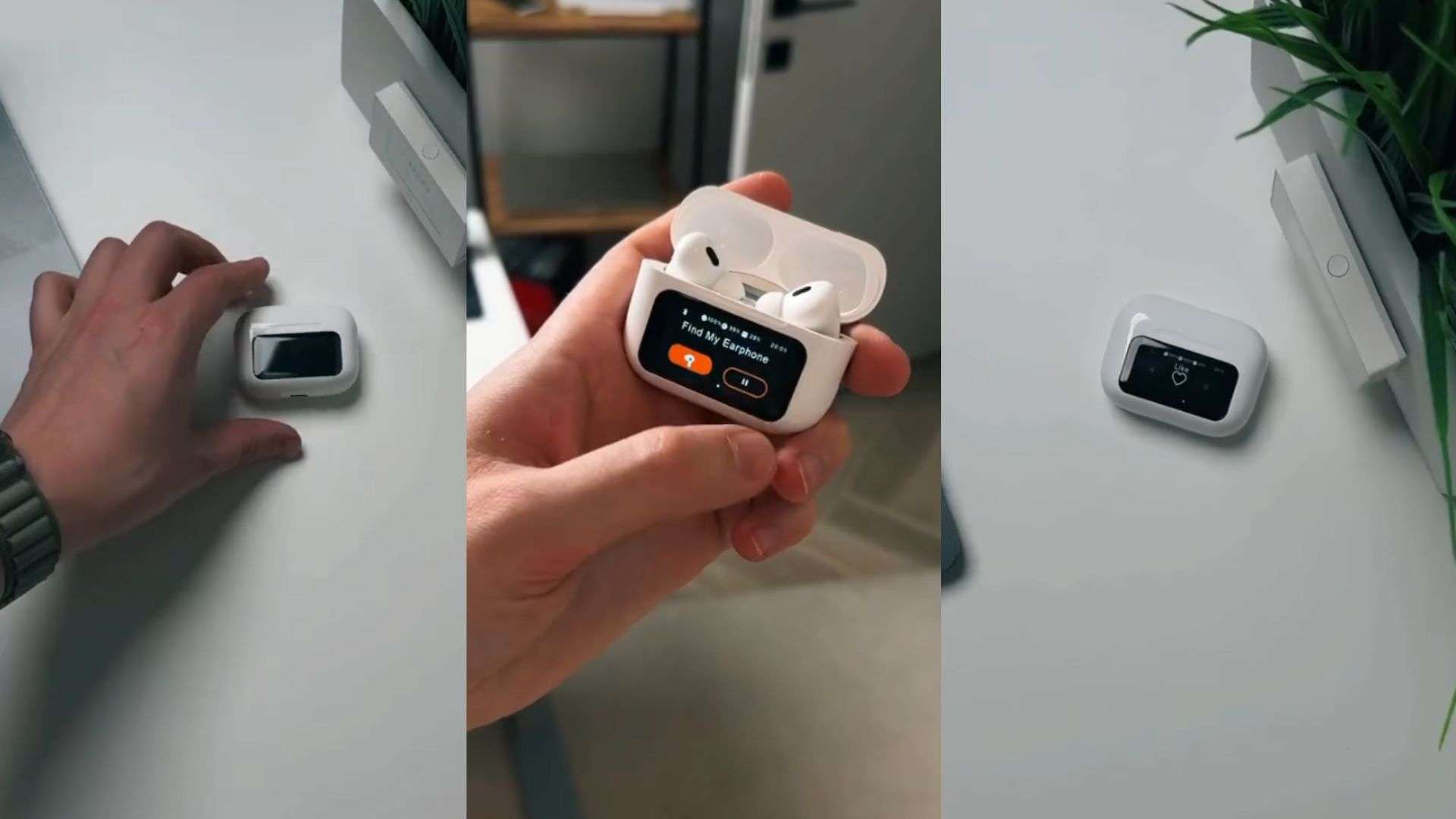 Airpods Pro 3 hộp sạc sẽ có màn hình cảm ứng