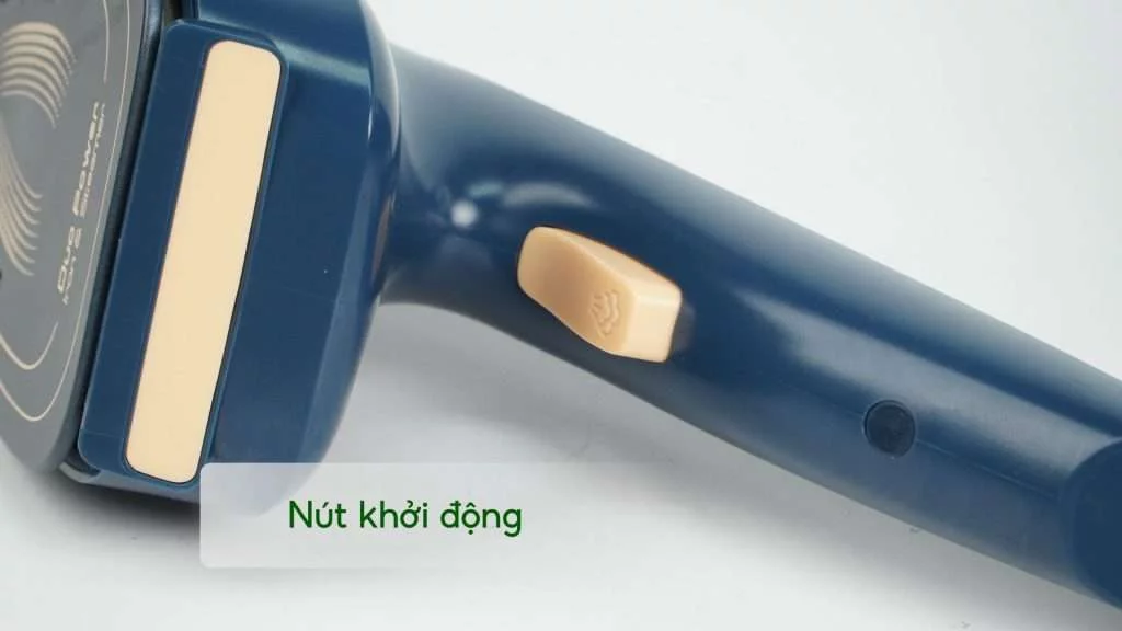 Bàn Ủi 2 Trong 1, Kết Hợp Ủi Hơi Và Cầm Tay Tefal Duo Power JF4032E0 Nút khởi động