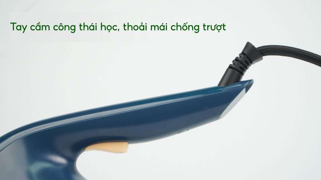 Bàn Ủi 2 Trong 1, Kết Hợp Ủi Hơi Và Cầm Tay Tefal Duo Power JF4032E0 Tay cầm công thái học, thoải mái chống trượt