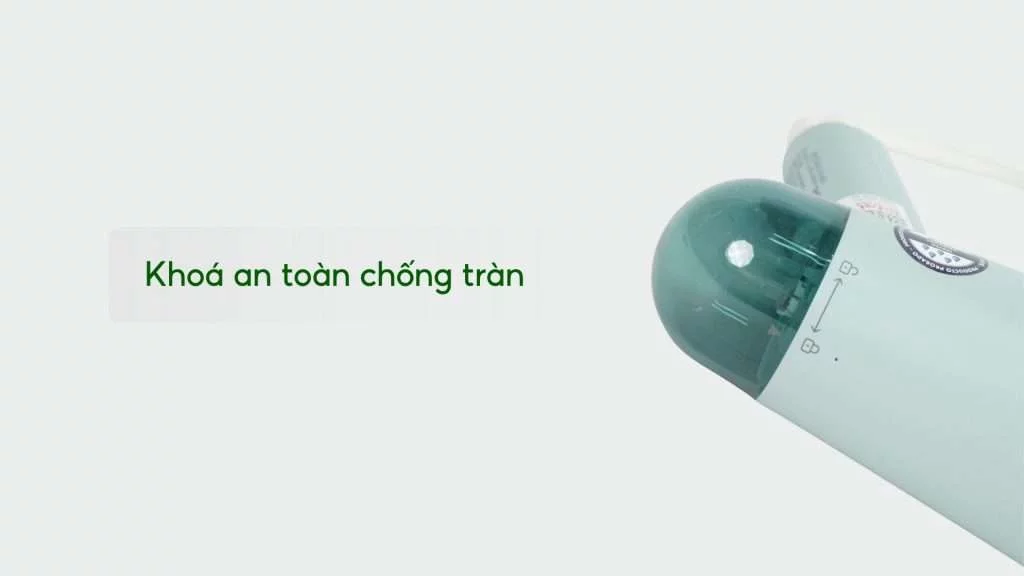 Bàn Ủi Hơi Nước Cầm Tay Tefal DT1034E1 Khoá an toàn chống tràn