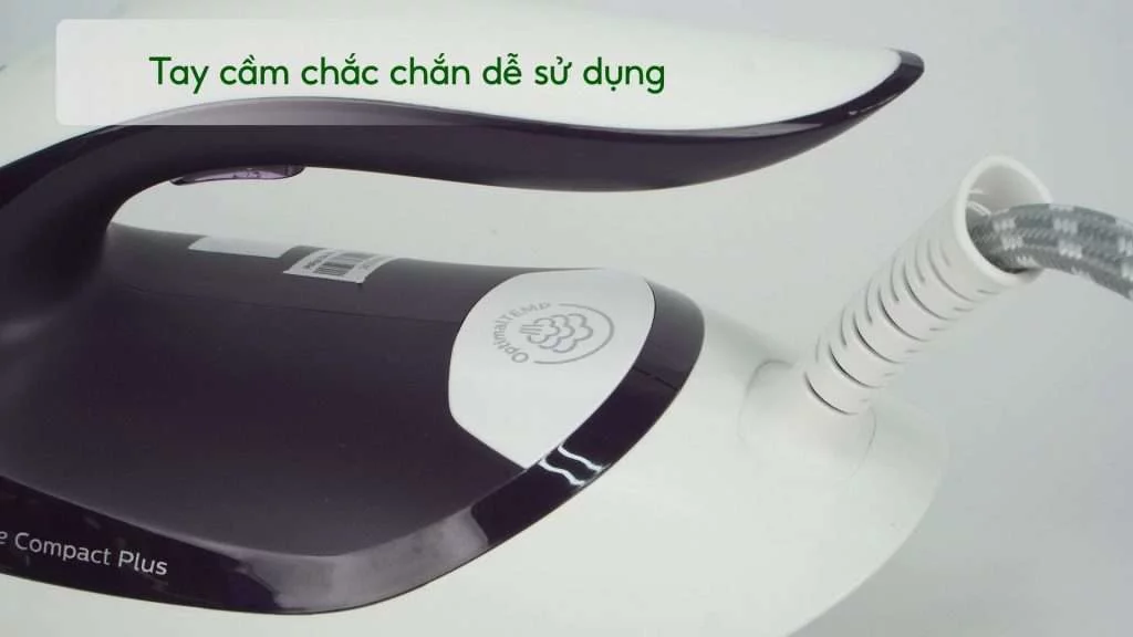 Bàn ủi hơi nước Philips GC7933_30 Tay cầm chắc chắn dễ sử dụng