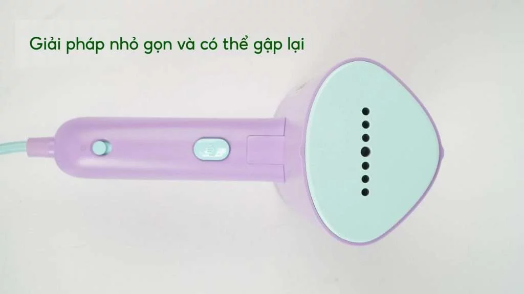 Bàn ủi hơi nước cầm tay Philips STH3010_30_Xanh dương đậm Giải pháp nhỏ gọn và có thể gập lại