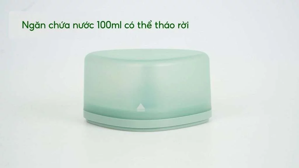 Bàn ủi hơi nước cầm tay Philips STH3010_70_Xanh ngọc Ngăn chứa nước 100ml có thể tháo rời