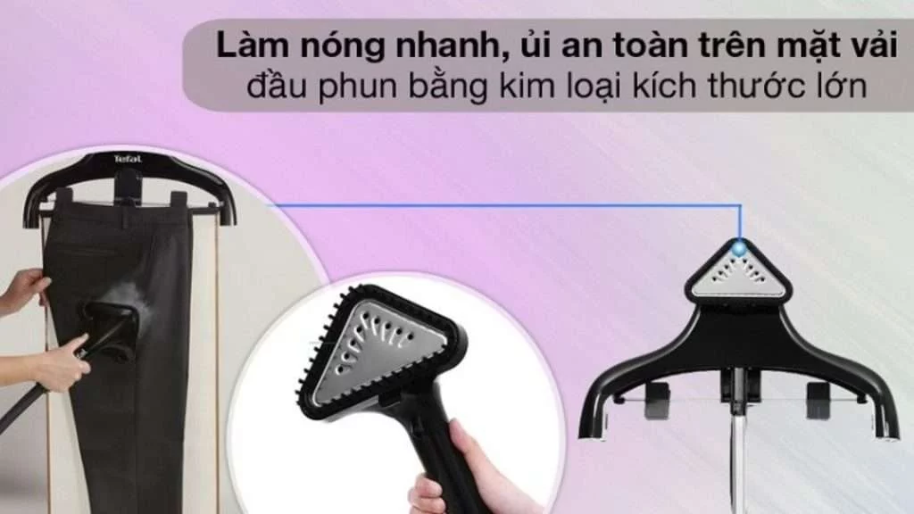Bàn ủi hơi nước đứng Tefal (IT3480E1) - Chi tiết đầu ủi