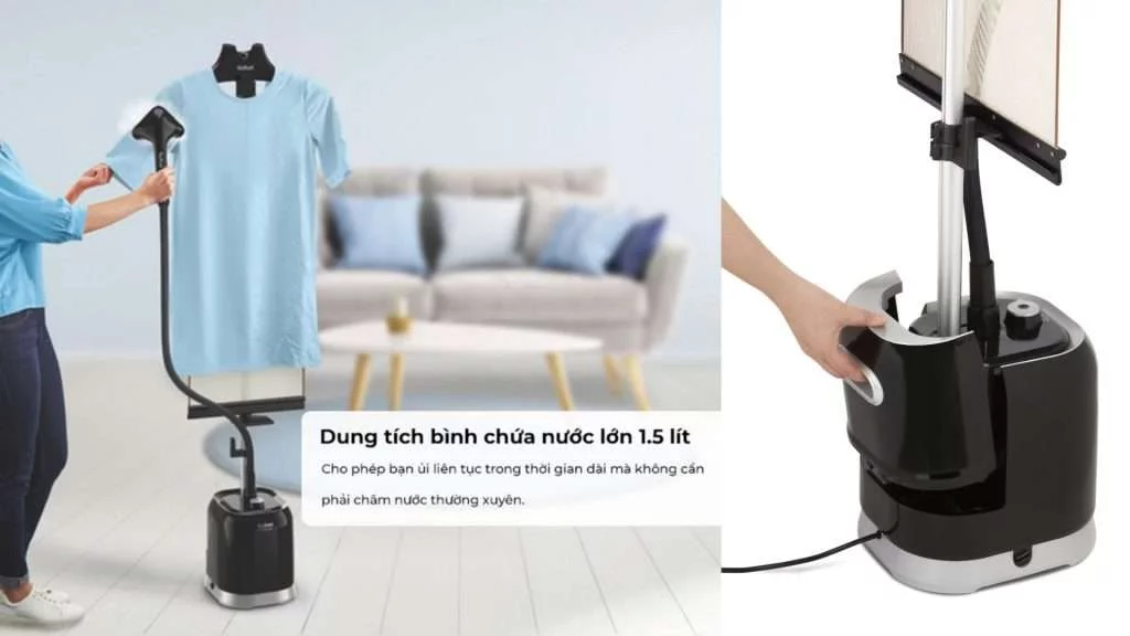 Bàn ủi hơi nước đứng Tefal (IT3480E1) - Dung tishc bình nước 1500ml