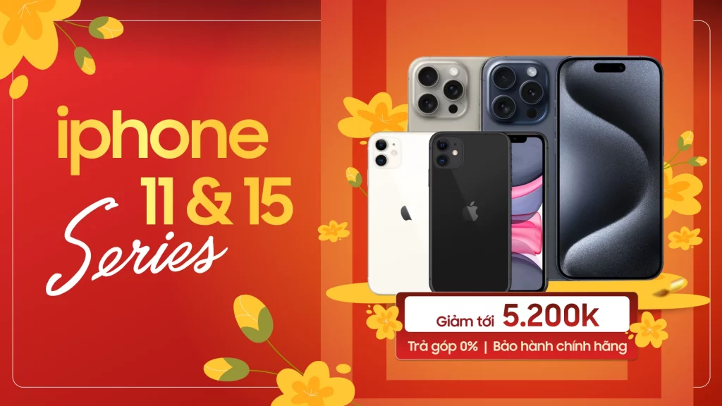 Banner Thể lệ Sale Iphone 11 và 15