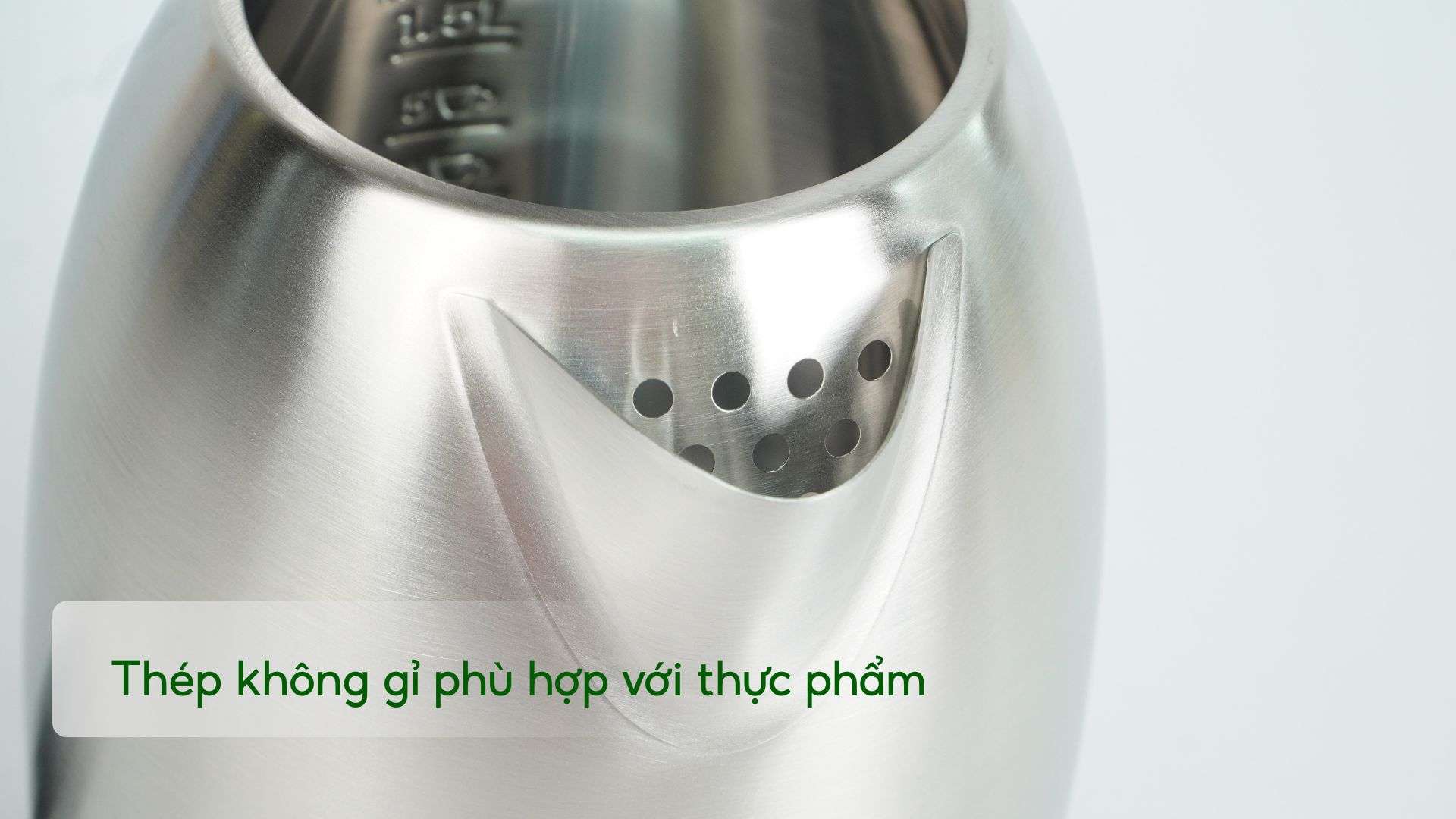 Bình đun PHILIPS HD9306_03_Bạc và Đen Thép không gỉ phù hợp với thực phẩm