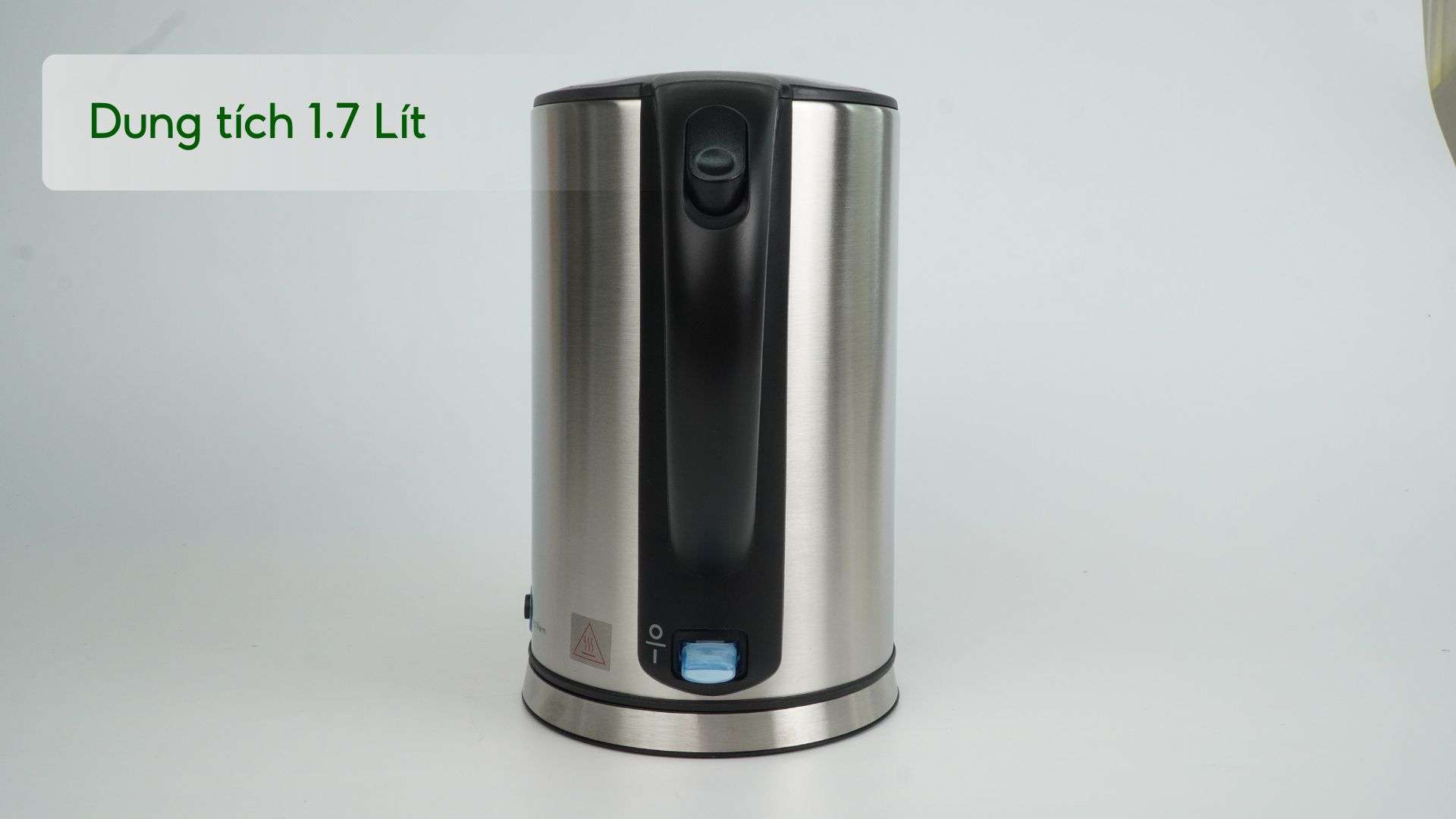 Bình đun PHILIPS HD9316_03_Bạc và Đen Dung tích 1.7 Lít