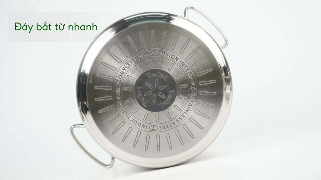 Bộ 5 Nồi Inox Cao Cấp Tefal Duetto Plus (Quánh 16Cm) Đáy bắt từ nhanh