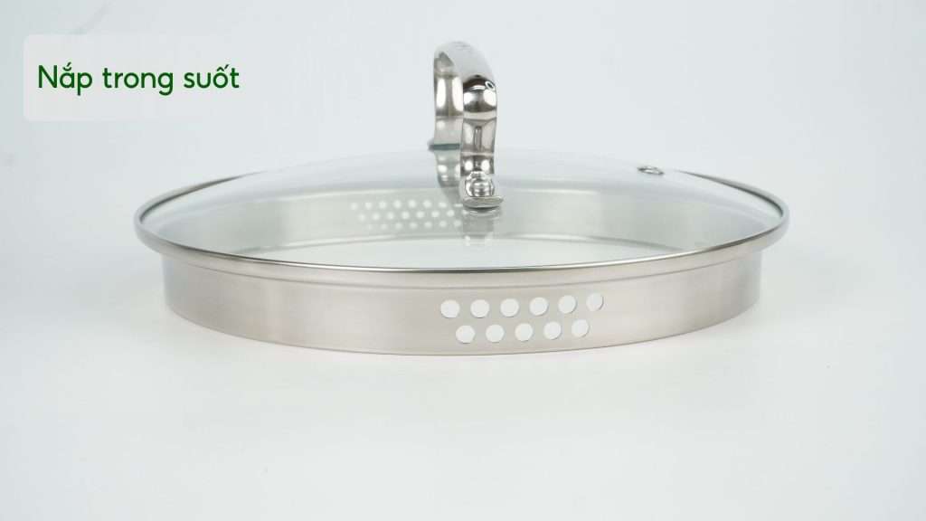 Bộ 5 Nồi Inox Cao Cấp Tefal Duetto Plus (Quánh 16Cm) Nắp trong suốt