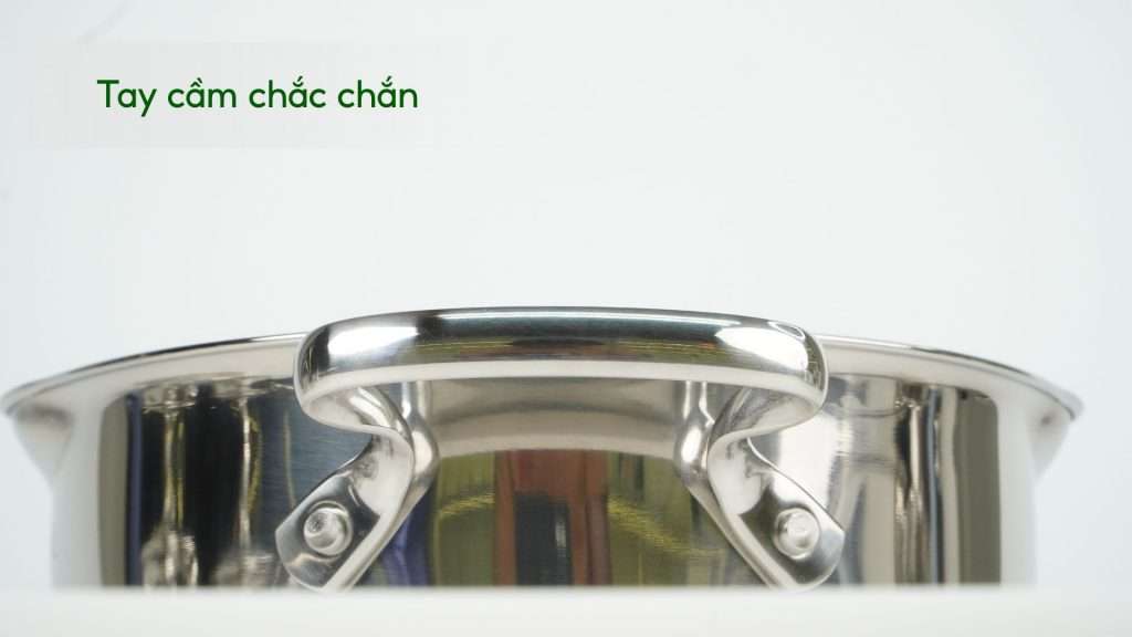 Bộ 5 Nồi Inox Cao Cấp Tefal Duetto Plus (Quánh 16Cm) Tay cầm chắc chắn