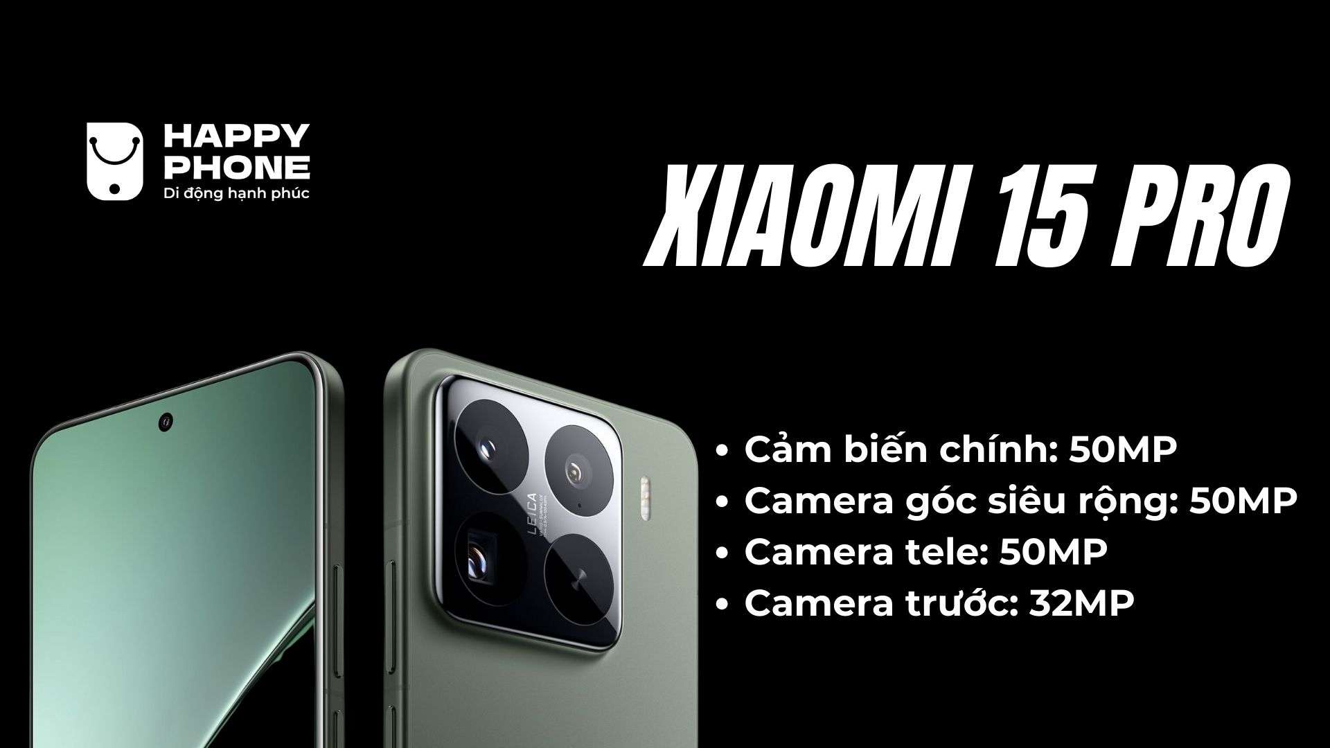 Camera của Xiaomi 15 pro