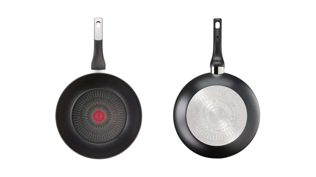 Chảo Chiên Sâu Lòng Tefal Unlimited - Mặt trước sau