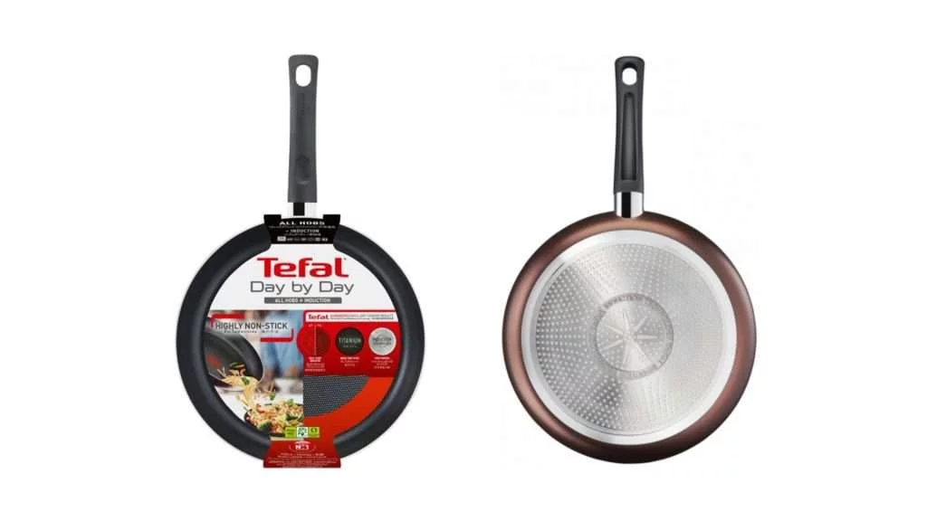 Chảo Chiên Tefal Day By Day - Mặt trước sau