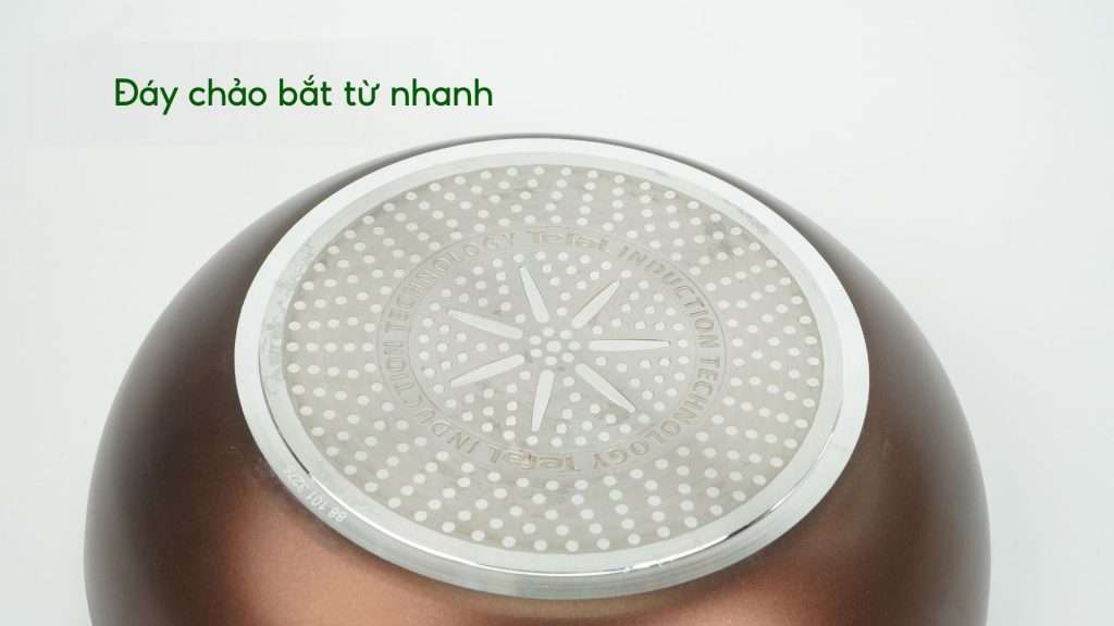 Chảo sâu lồng Tefal Day By Day 24cm G1436405 Đáy chảo bắt từ nhanh