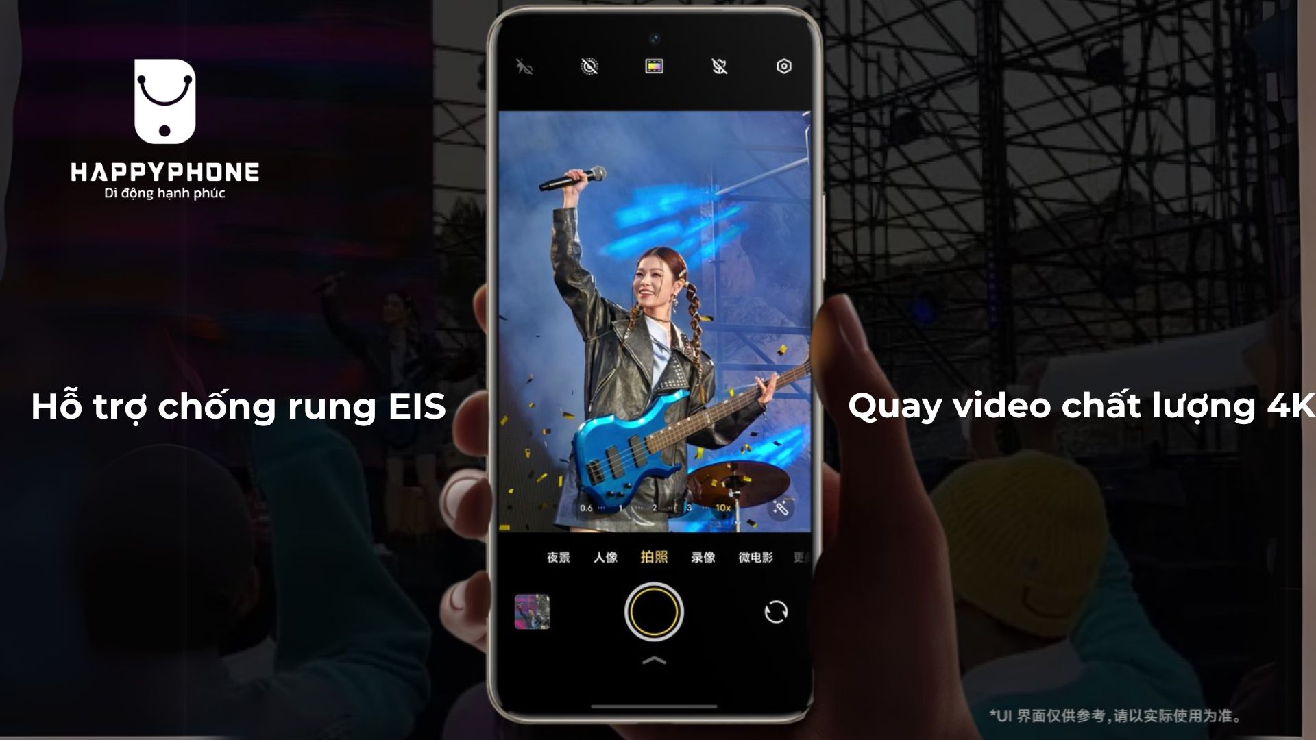 Khả năng quay video camera sau Vivo S20