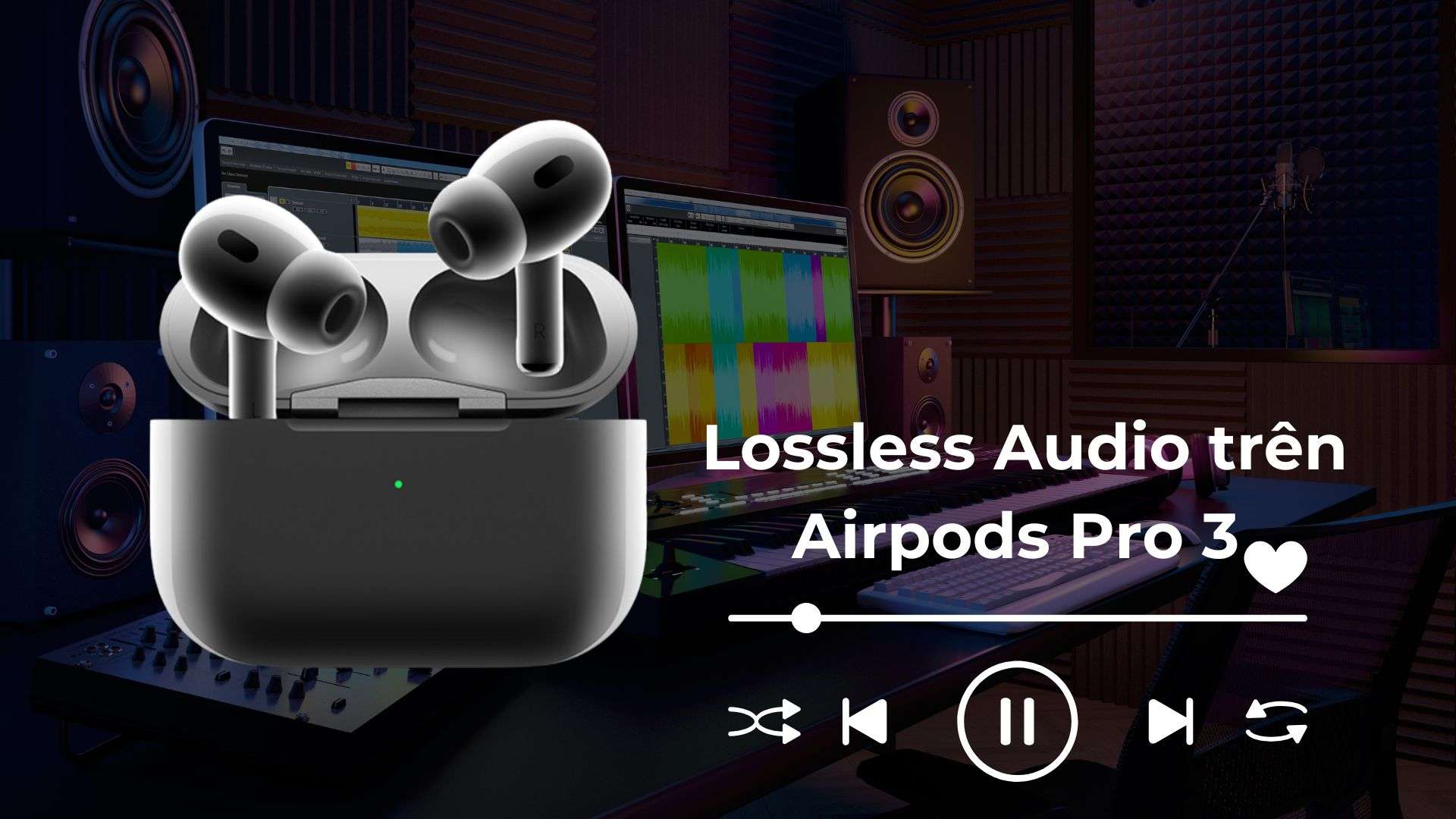 Lossless Audio trên Airpods Pro 3