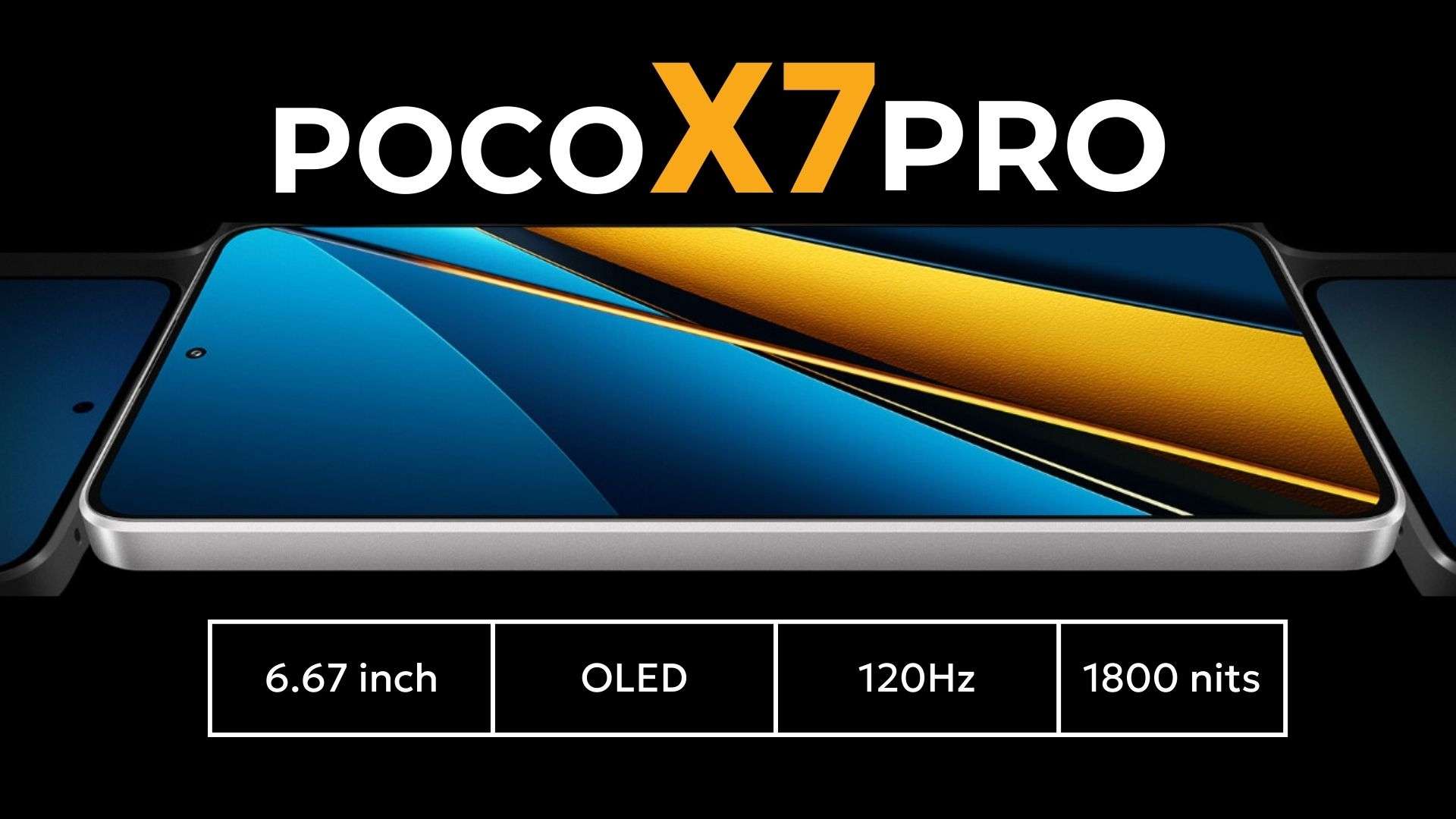 Màn hình của aXiaomi POCO X7 Pro