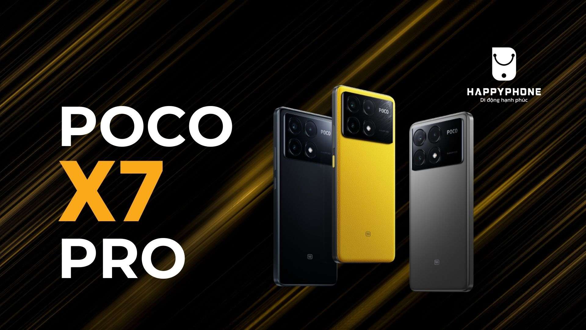 Màu sắc của Xiaomi POCO X7 Pro