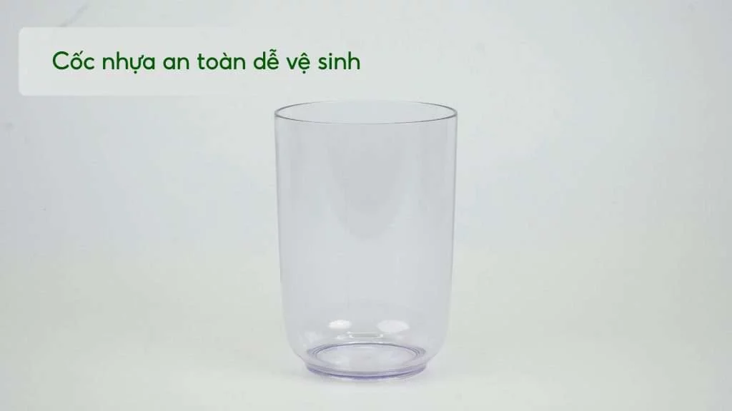 Máy Ép Chậm Tefal Zc600138 200W Cốc nhựa an toàn dễ vệ sinh