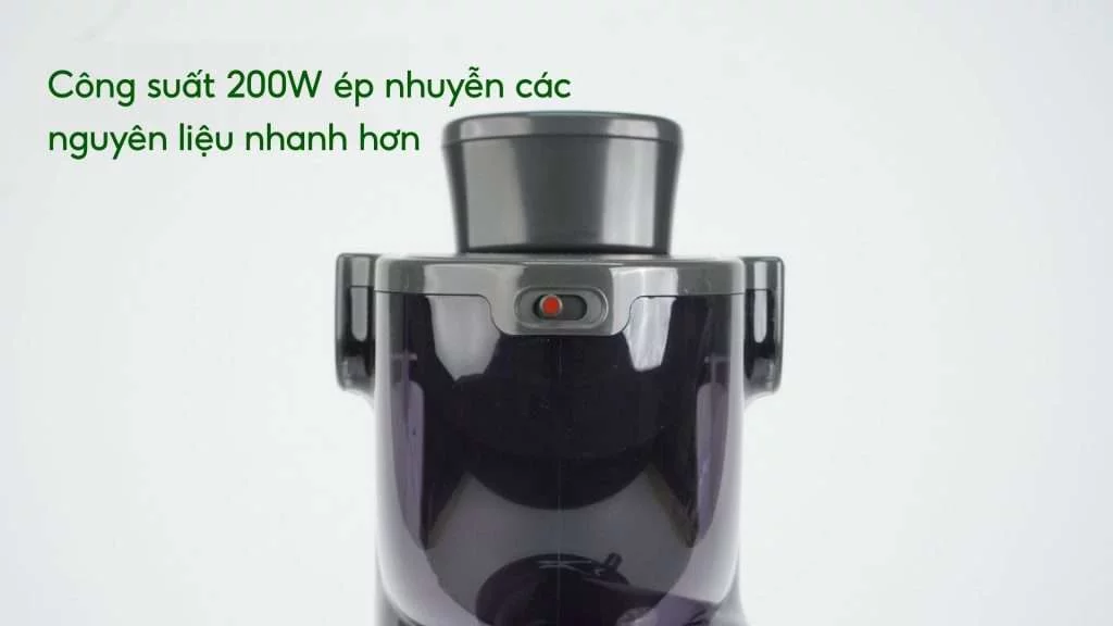 Máy Ép Chậm Tefal Zc600138 200W Công suất 200W ép nhuyễn các nguyên liệu nhanh hơn