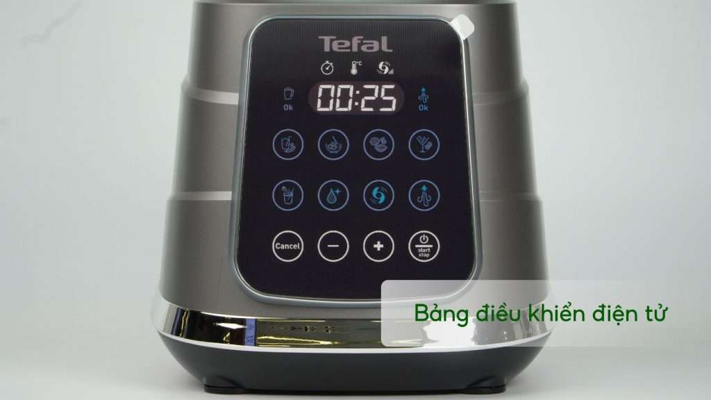 Máy Xay Sinh Tố Làm Sữa Hạt Tefal BL985A31 – 1300 Bảng điều khiển điện tử