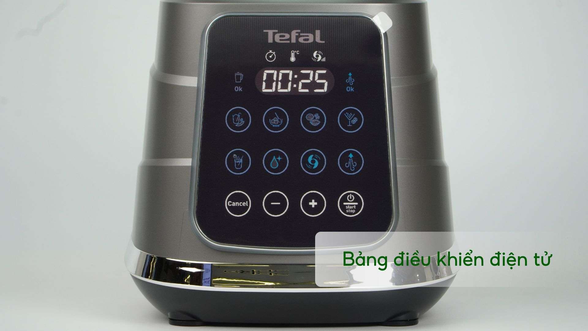 Máy Xay Sinh Tố Làm Sữa Hạt Tefal BL985A31 – 1300 Bảng điều khiển điện tử
