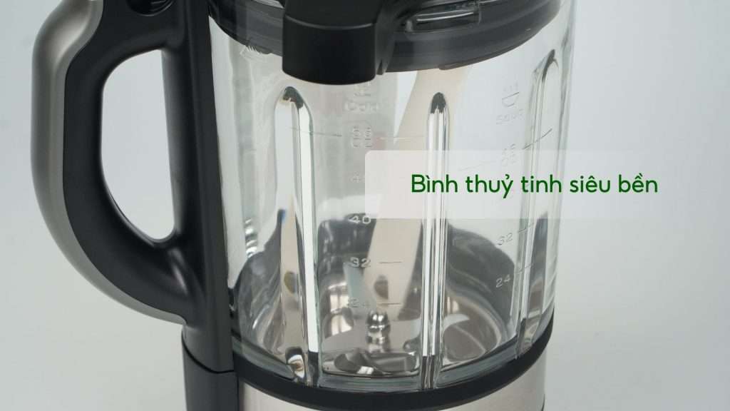 Máy Xay Sinh Tố Làm Sữa Hạt Tefal BL985A31 – 1300 Bình thuỷ tinh siêu bền