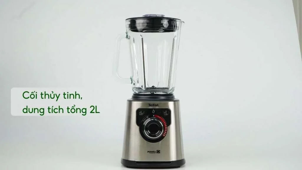 Máy Xay Sinh Tố Tefal Perfectmix Bl871D31 Cối thủy tinh, dung tích tổng 2L
