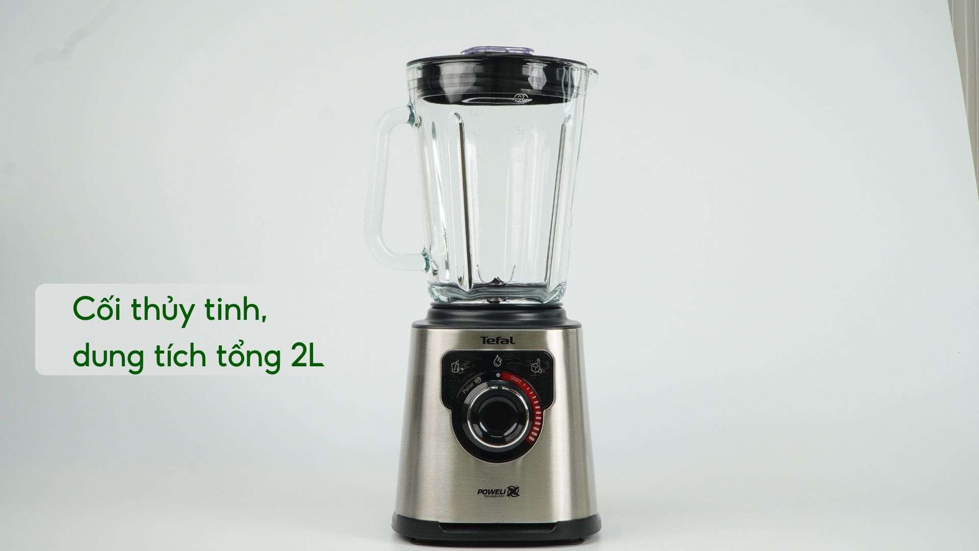 Máy Xay Sinh Tố Tefal Perfectmix Bl871D31 Cối thủy tinh, dung tích tổng 2L