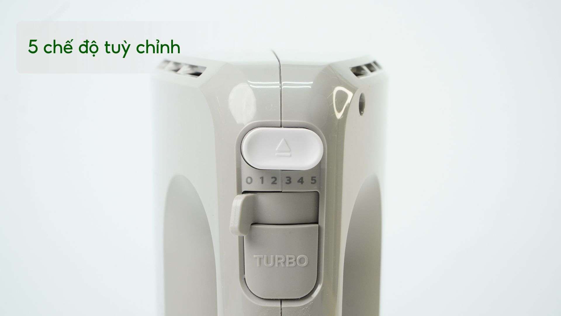 Máy đánh trứng PHILIPS HR3705_20_Xám 5 chế độ tuỳ chỉnh