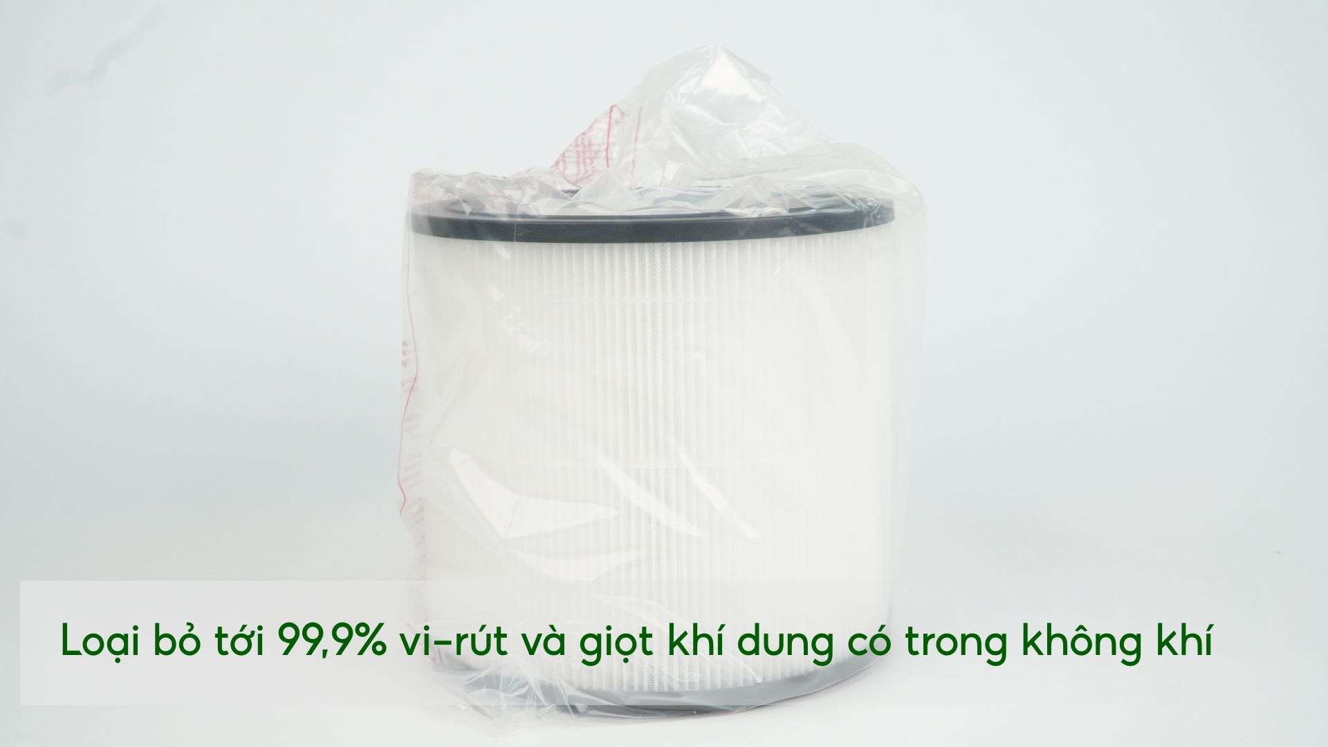 Máy lọc không khí PHILIPS AC0850_20 Loại bỏ tới 99,9% vi-rút và giọt khí dung có trong không khí