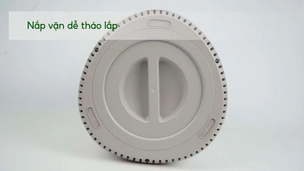Máy lọc không khí PHILIPS AC0850_20 Nắp vặn dễ tháo lắp