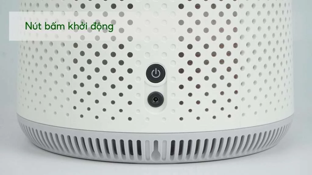 Máy lọc không khí PHILIPS AC0850_20 Nút bấm khởi động
